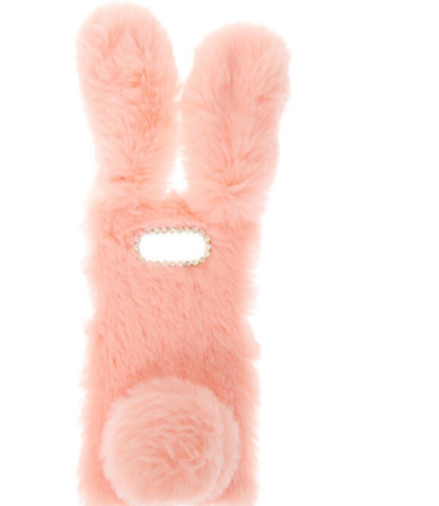Pink bunny phone case